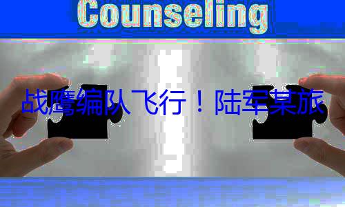 战鹰编队飞旅开展飞行行陆军某训练